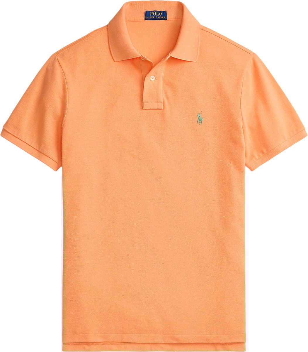 Ralph Lauren Polo custom slim fit oranje Oranje