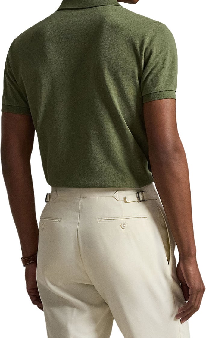 Ralph Lauren Polo custom slim fit donkergroen Groen