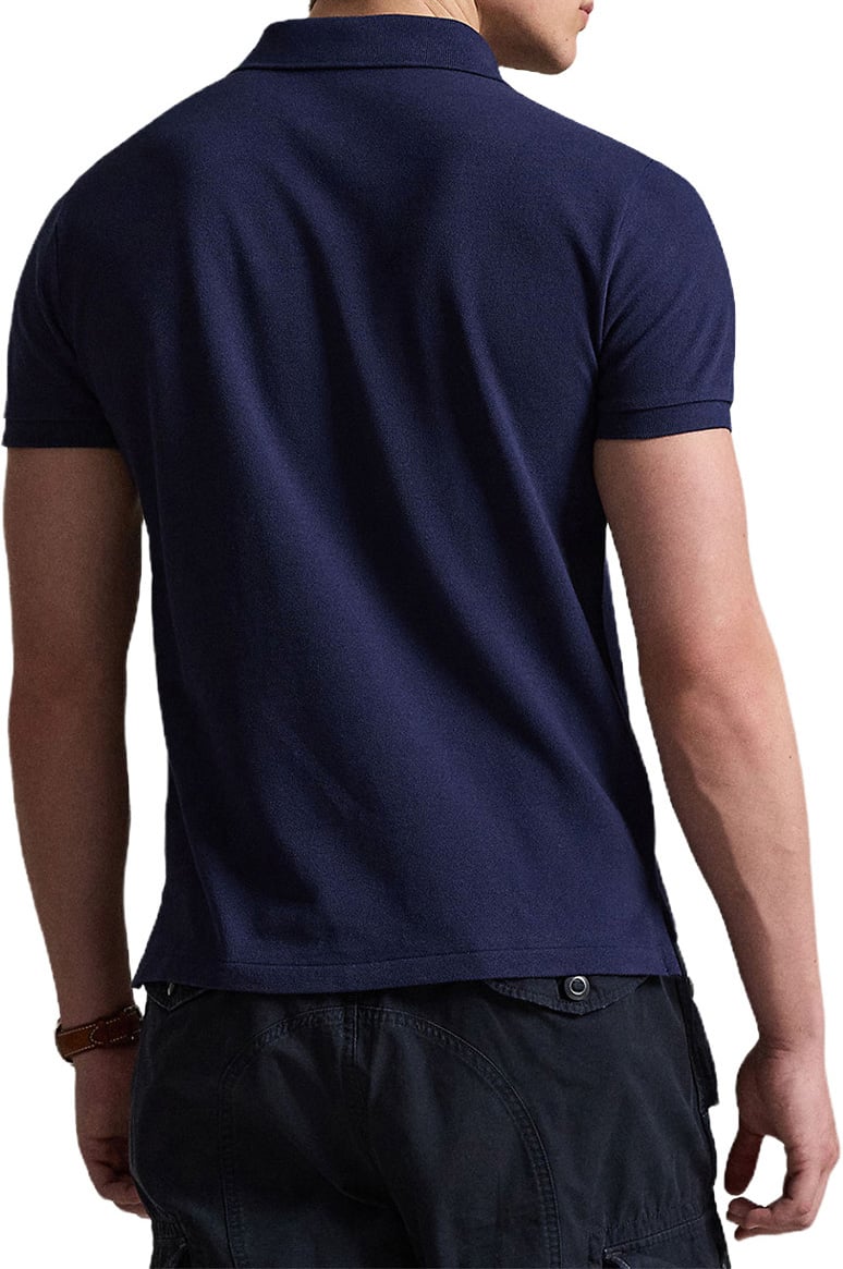 Ralph Lauren Polo custom slim fit donkerblauw Blauw