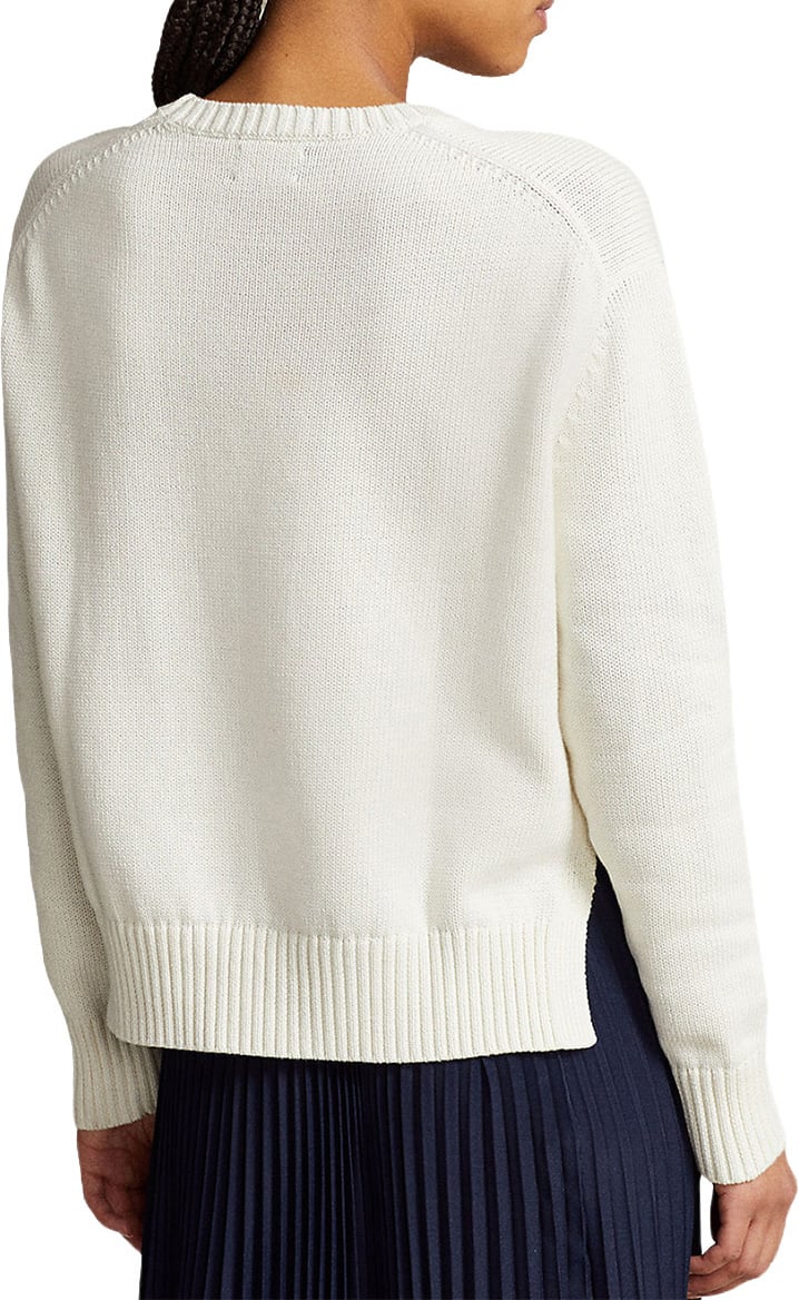 Ralph Lauren Trui ecru Wit