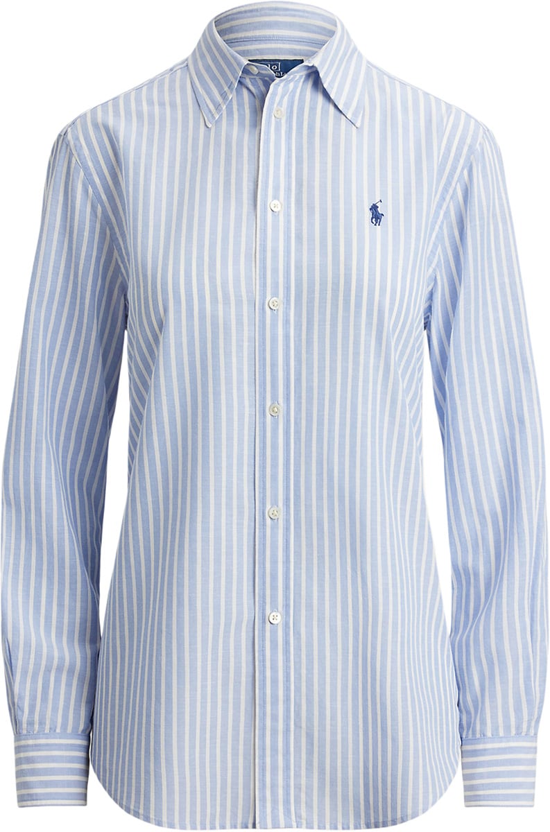 Ralph Lauren Blouse gestreept blauw/wit Blauw