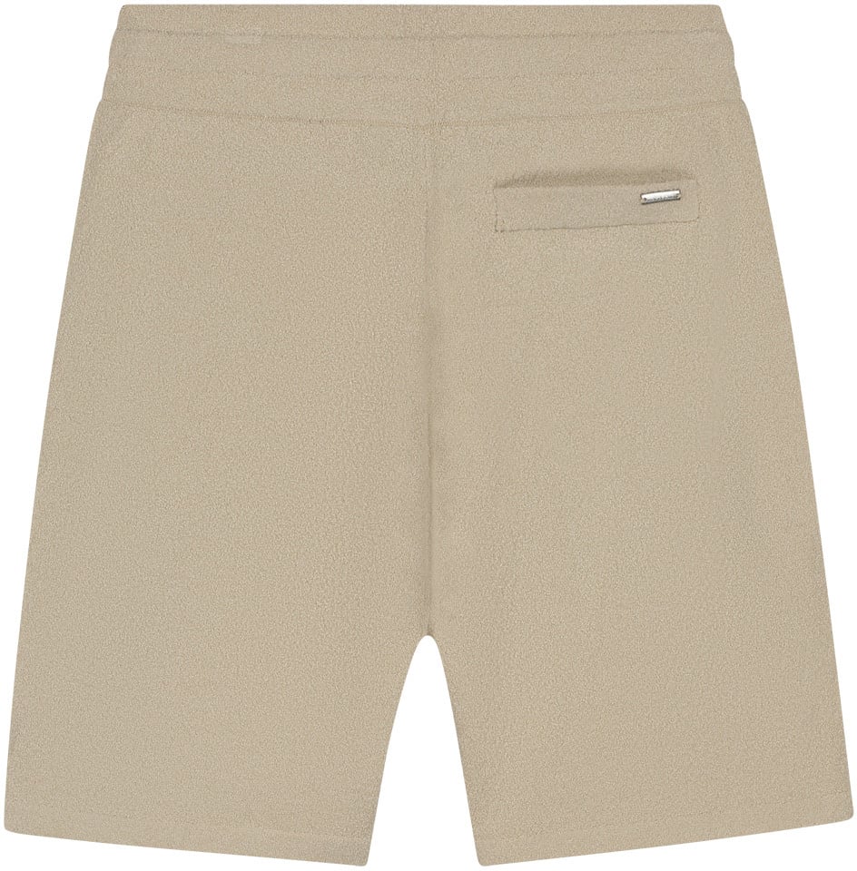 Malelions Malelions Men Bouclé Shorts Taupe