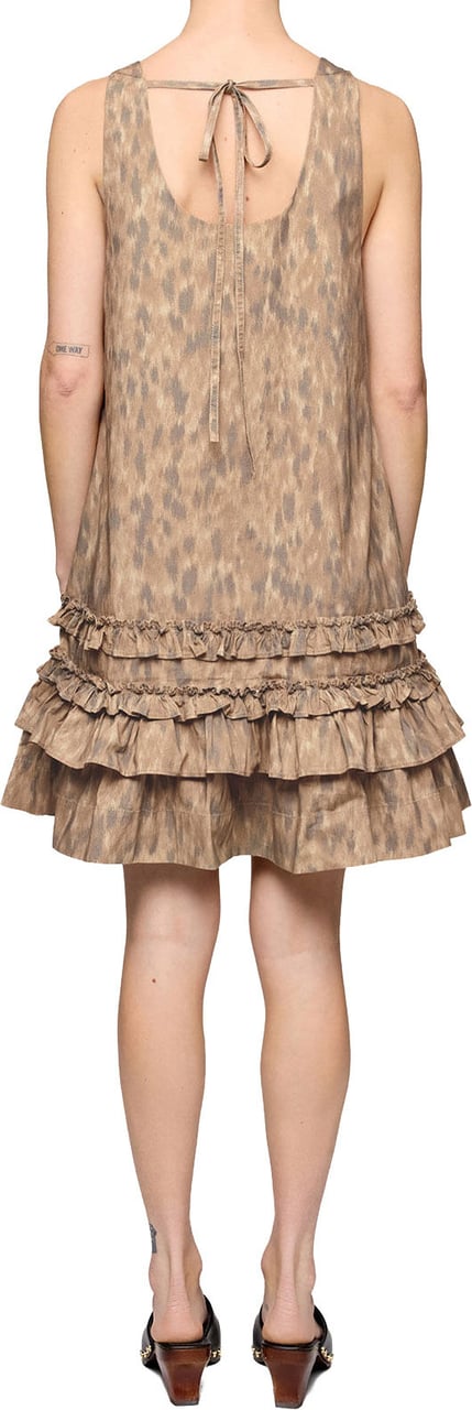 Ganni dress leopard Dierenprint