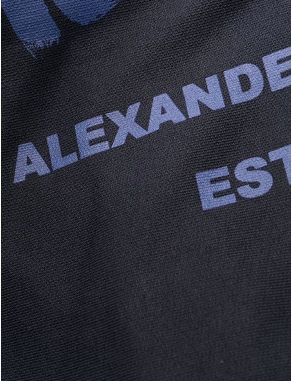 Alexander McQueen Alexander Mcqueen Cotton Logo Sweatpants Blauw