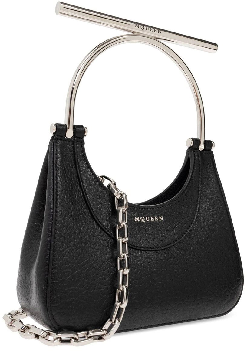 Alexander McQueen Alexander McQueen Mini T-bar Bag Zwart