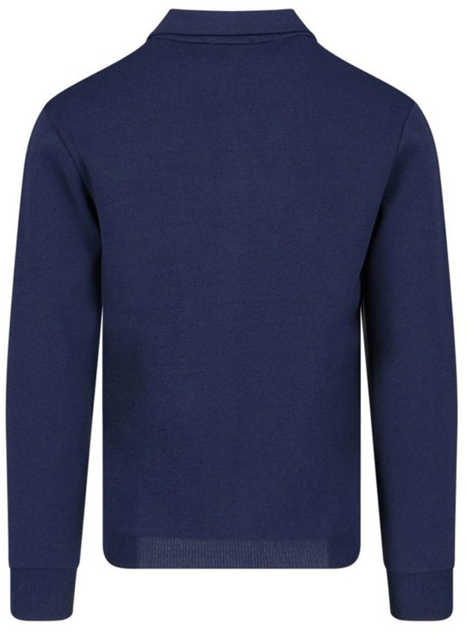 Autry AUTRY Side Stripe Cardigan Blauw