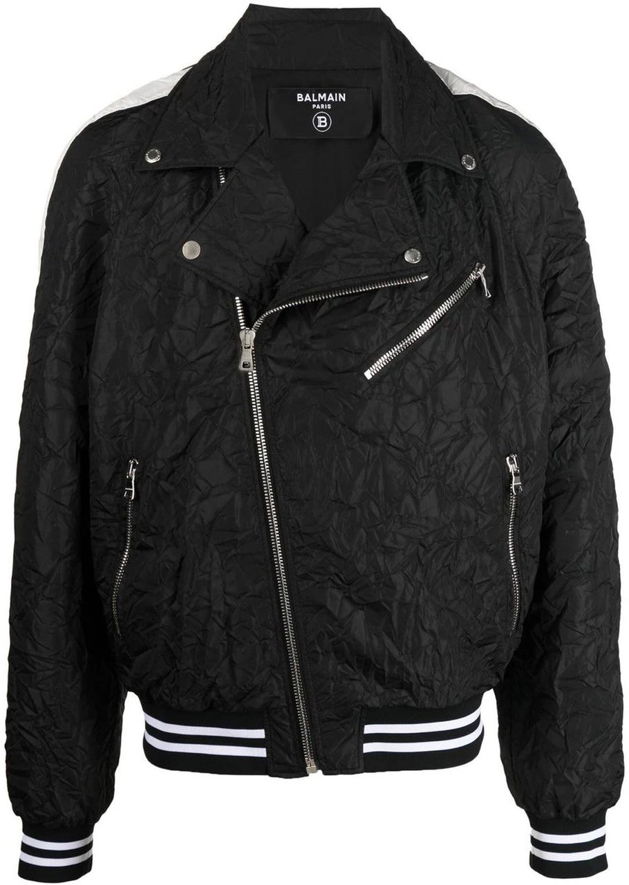 Balmain Balmain Casual Bomber Jacket Zwart