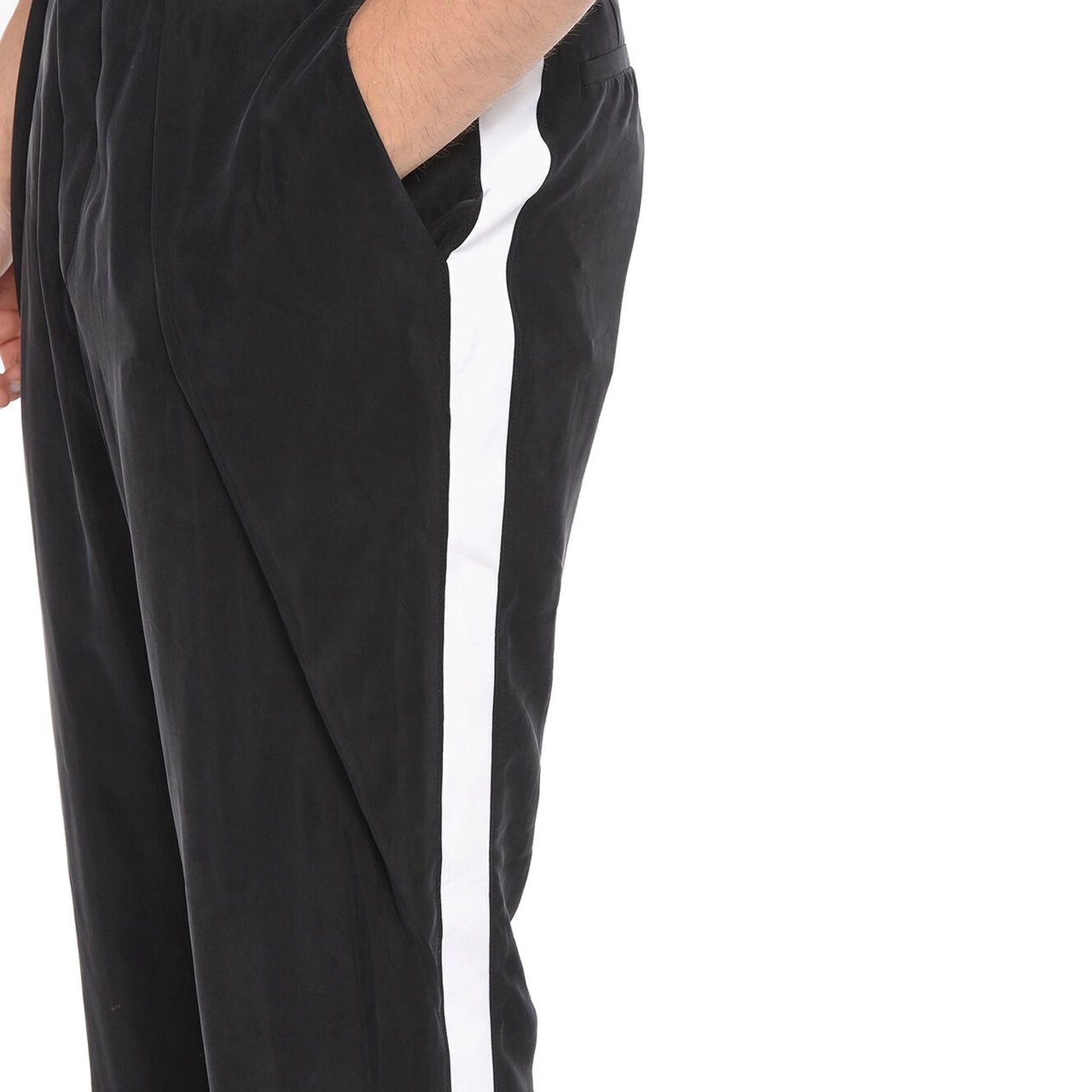 Balmain Balmain Cropped Pants Zwart
