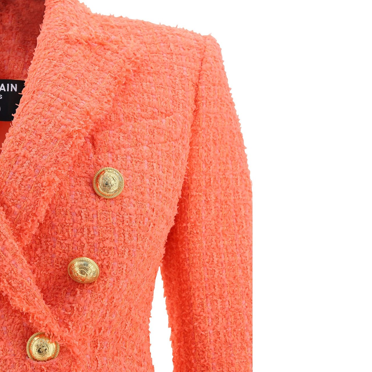 Balmain Balmain Double-Breasted Blazer Oranje