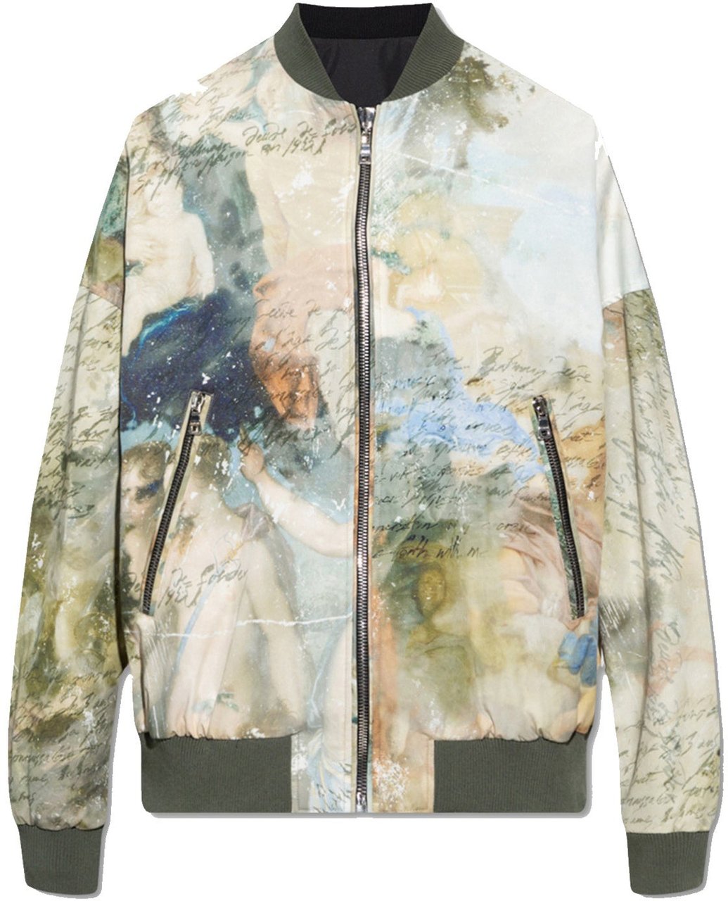 Balmain Balmain Reversible Bomber Jacket Zwart