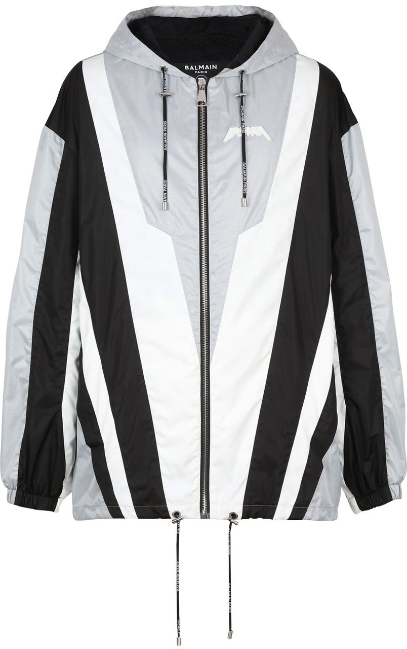 Balmain Balmain Windbreaker Jacket Zwart