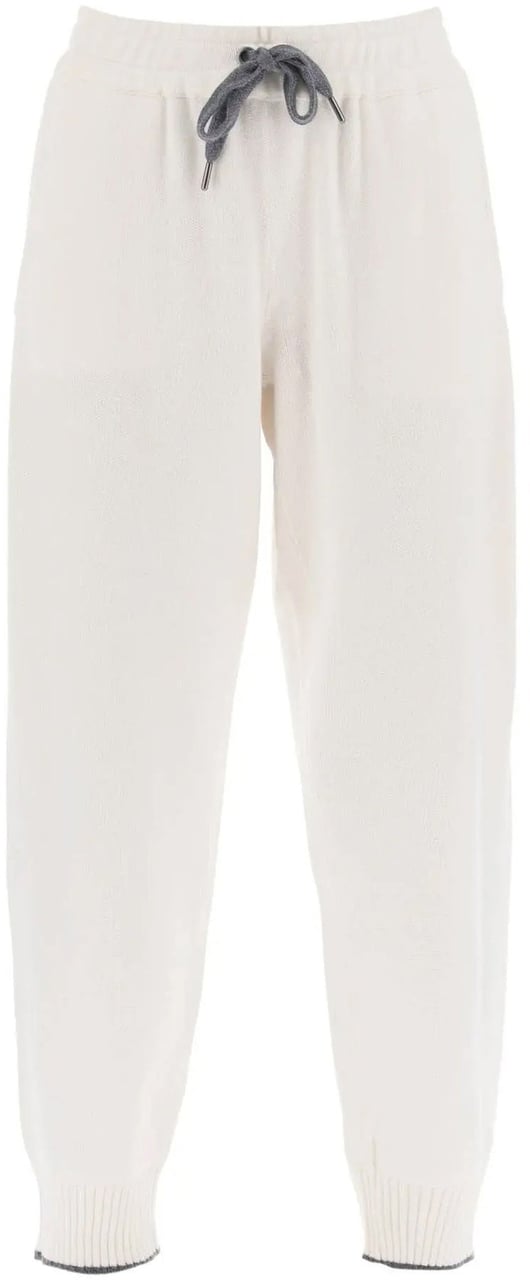 Brunello Cucinelli Brunello Cucinelli Cashmere Jogging Pants Wit