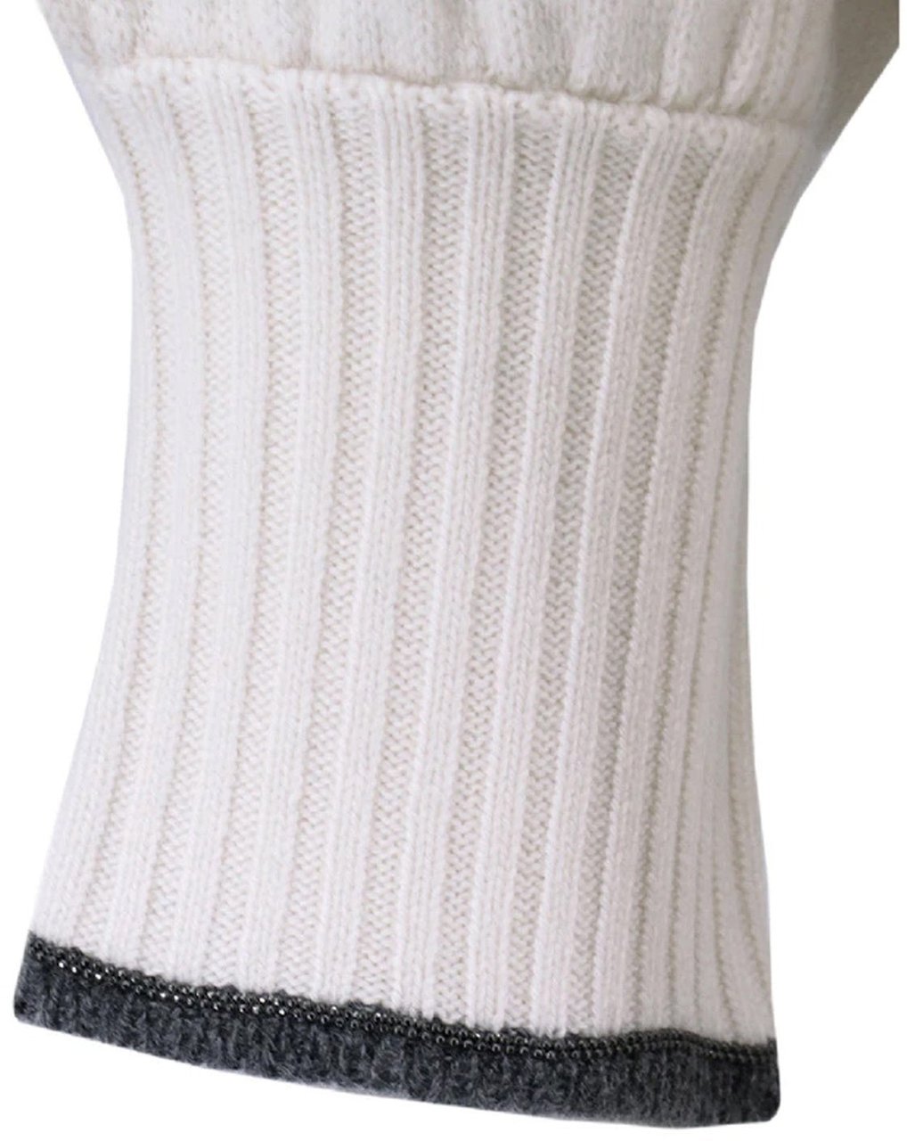Brunello Cucinelli Brunello Cucinelli Cashmere Sweater Wit