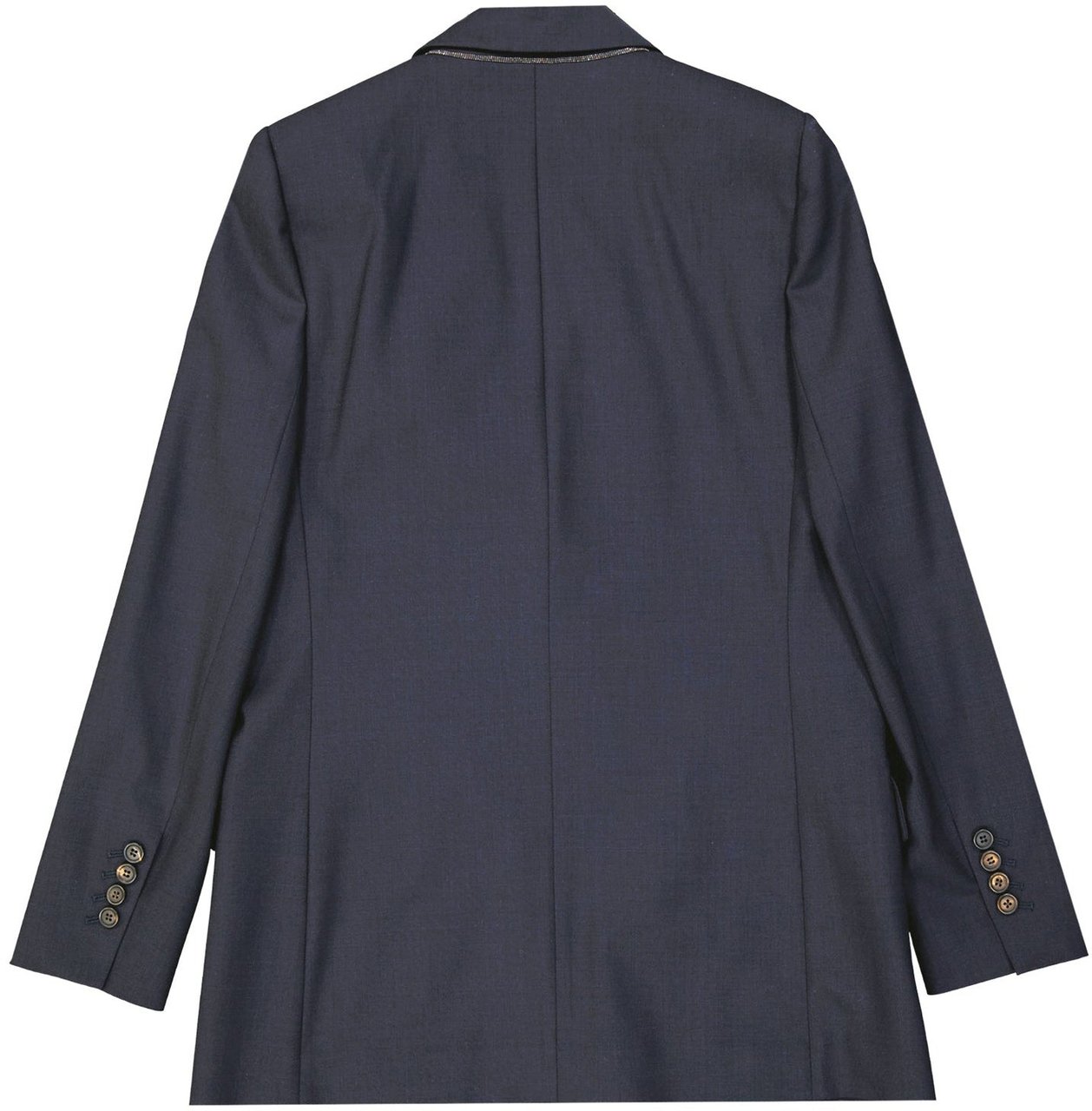 Brunello Cucinelli Brunello Cucinelli Virgin Wool Jacket Blauw