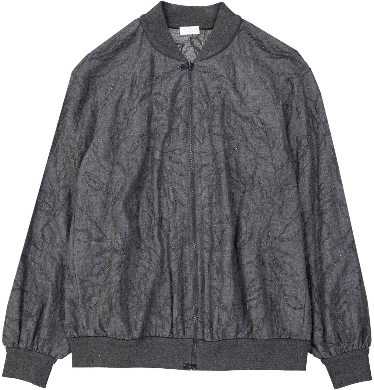 Brunello Cucinelli Brunello Cucinelli Wool Jacket Grijs