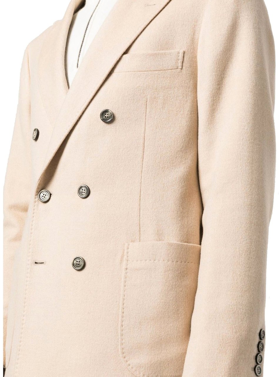 Brunello Cucinelli Brunello Cucinelli Wool Jacket Beige