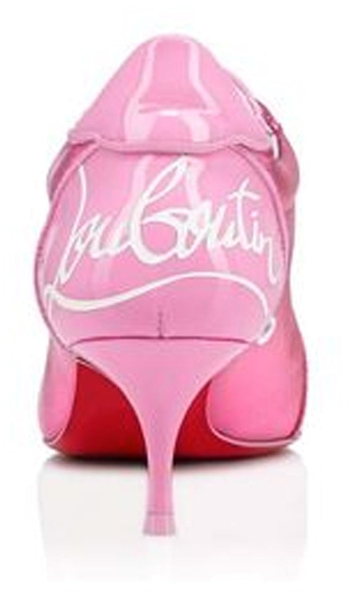 Christian Louboutin Christian Louboutin Leather Pumps Roze