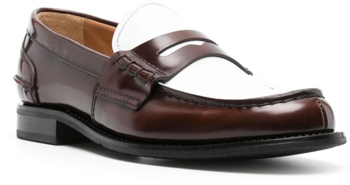 Church's Church's Pembrey Leather Loafers Bruin