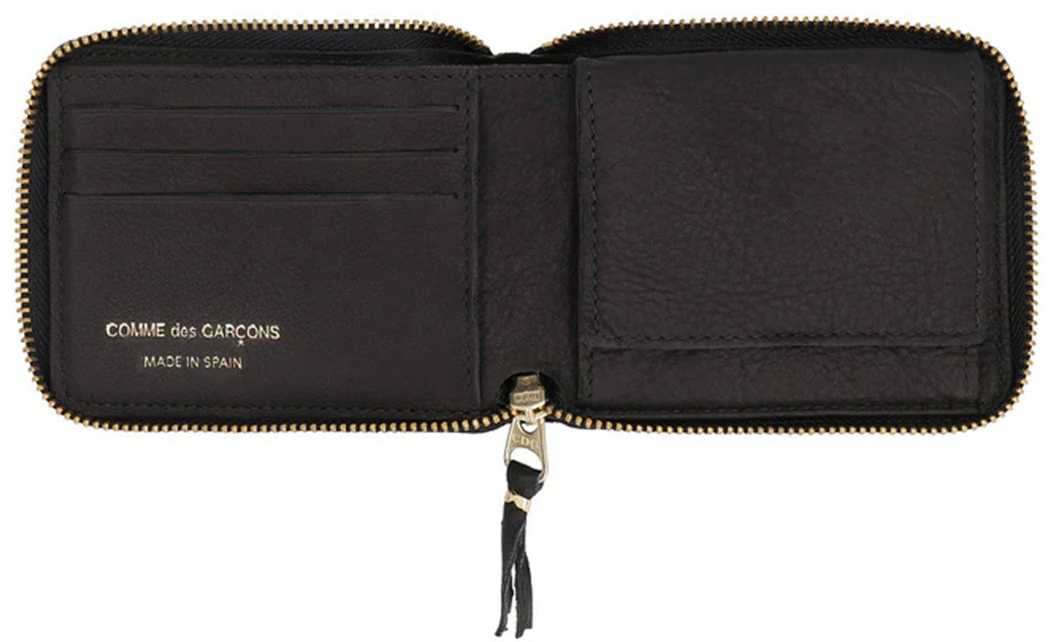 Comme des Garçons Comme des Garçons Leather Wallet Zwart