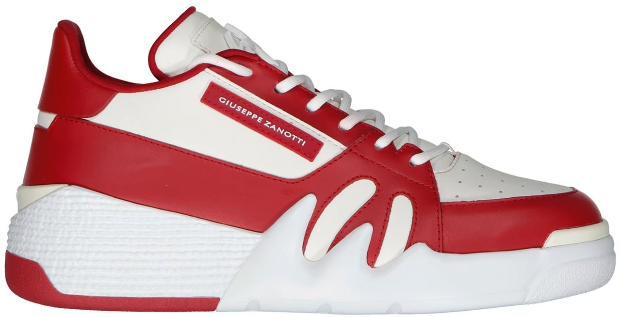 Giuseppe Zanotti Giuseppe Zanotti Leather Sneakers Rood