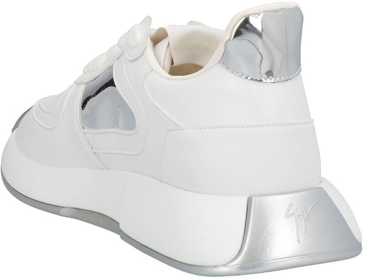Giuseppe Zanotti Giuseppe Zanotti Leather Sneakers Wit