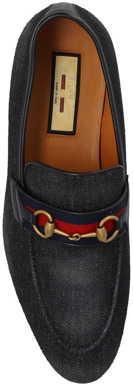 Gucci Gucci Denim Loafers Zwart