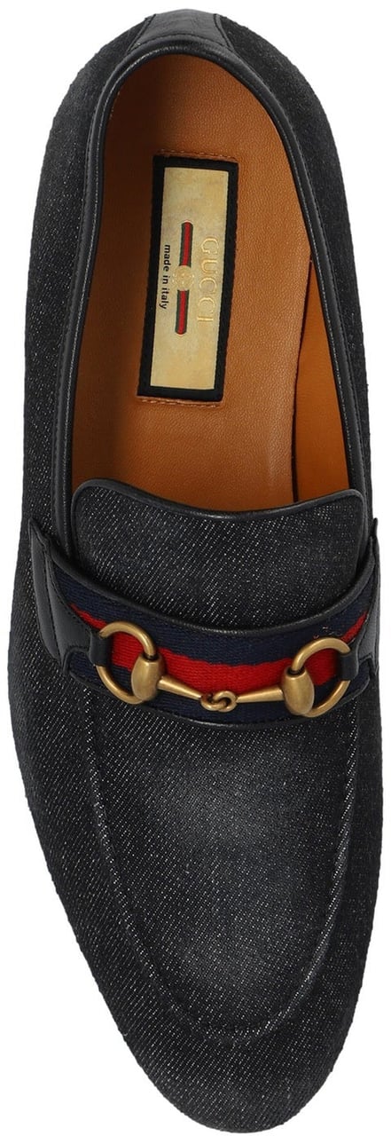 Gucci Gucci Denim Loafers Zwart