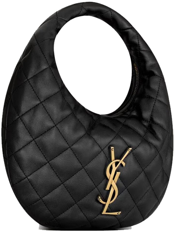Saint Laurent Saint Laurent ICARINO quilted Handbag Zwart
