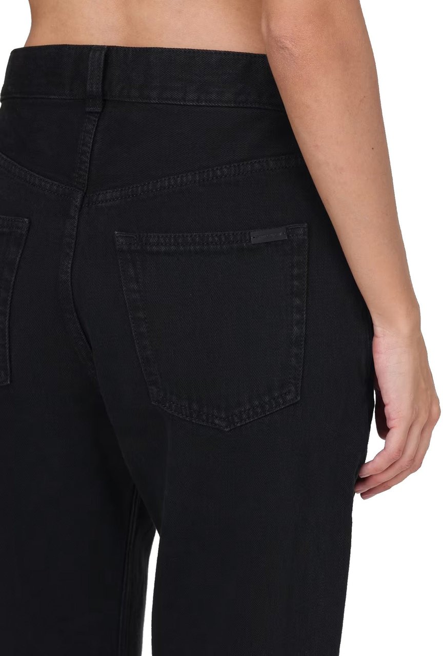 Saint Laurent Saint Laurent Vanessa Denim Jeans Zwart