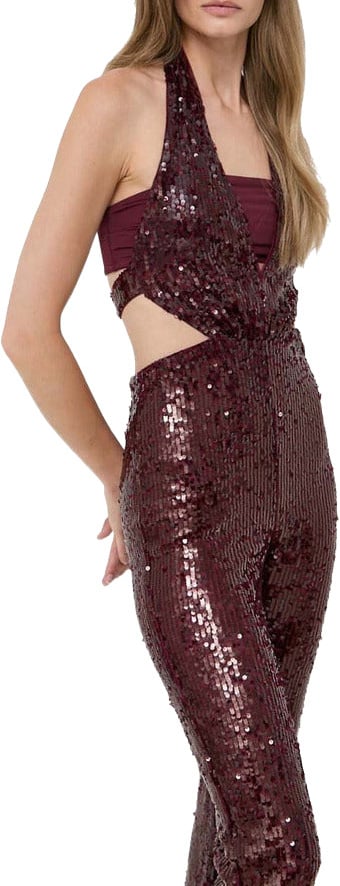 Patrizia Pepe patrizia pepe - Dress - 8t0024-a299-bordeaux Rood