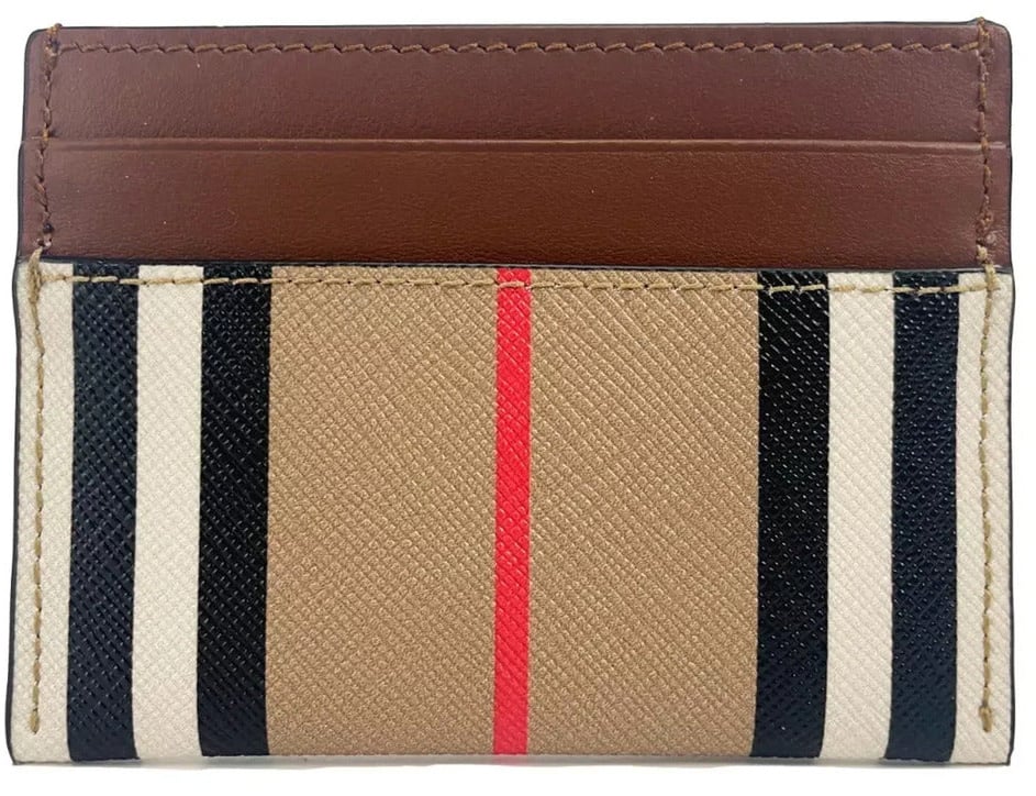 Burberry Burberry Sandon Tan Canvas Check Printed Bruin