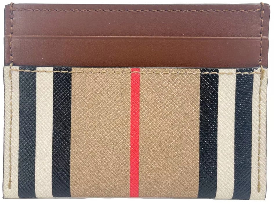 Burberry Burberry Sandon Tan Canvas Check Printed Bruin