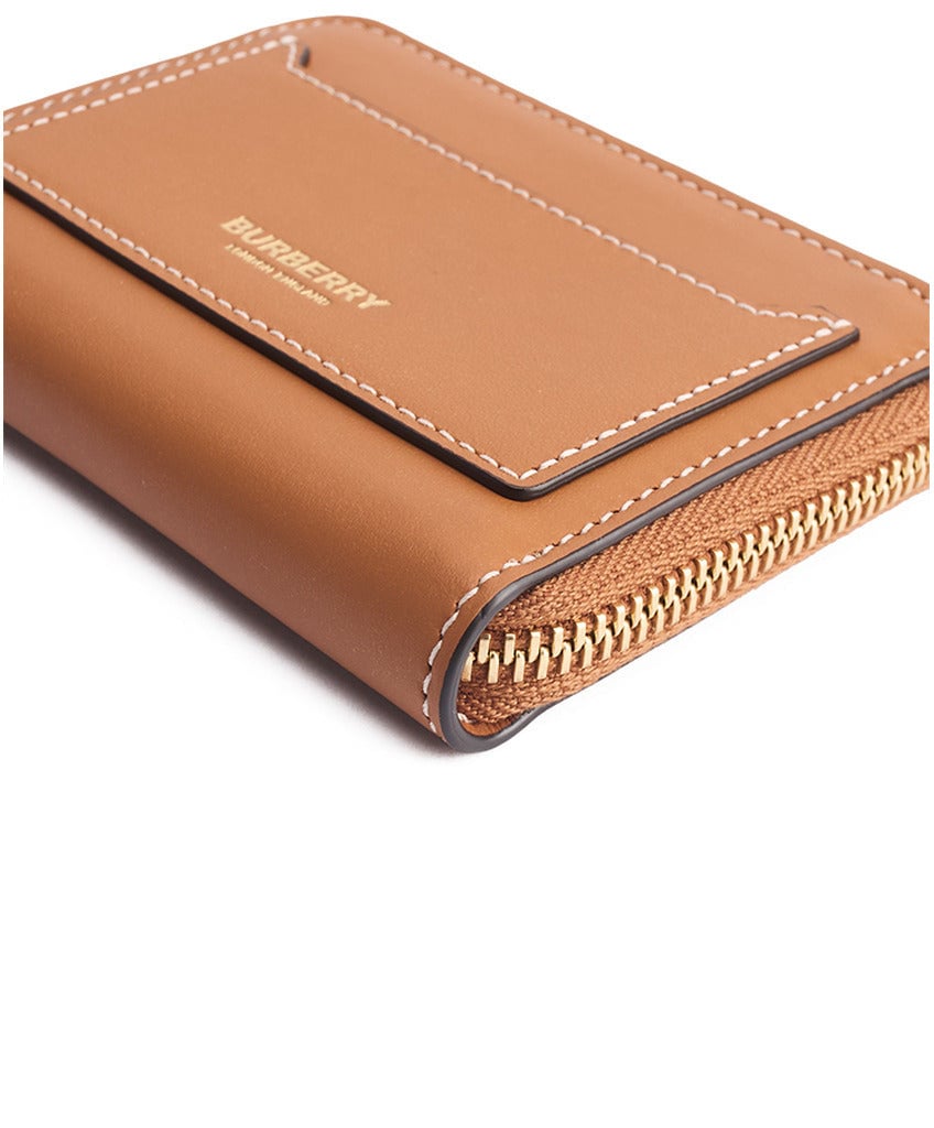 Burberry Burberry Brown wallet Zip Around Mini Bruin