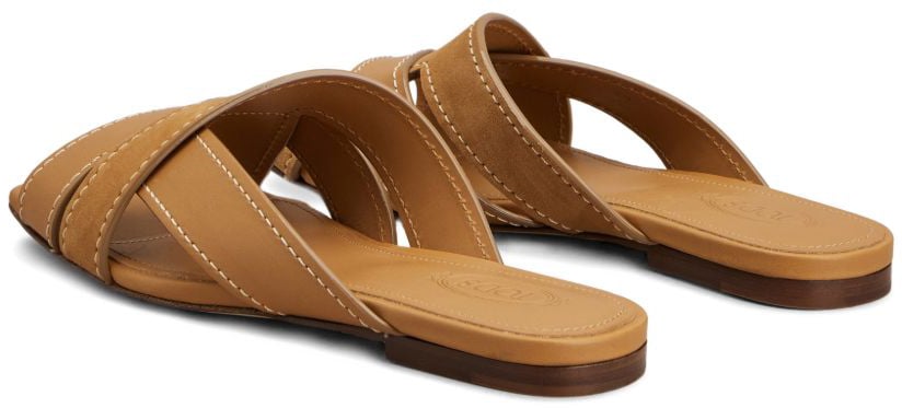 Tod's Sandals White Beige