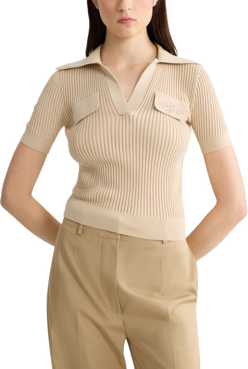 Patou Sweaters Safari Neutraal