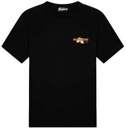 Malelions Malelions Men Limone Di Capri T-Shirt Zwart