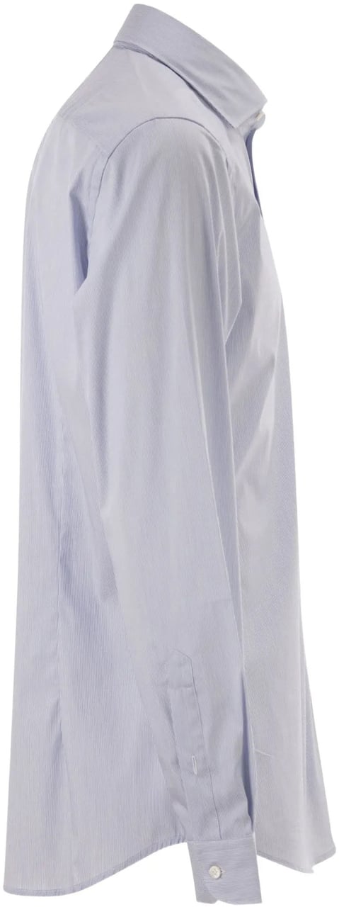 Fay Shirts Blu Scuro Lichtblauw