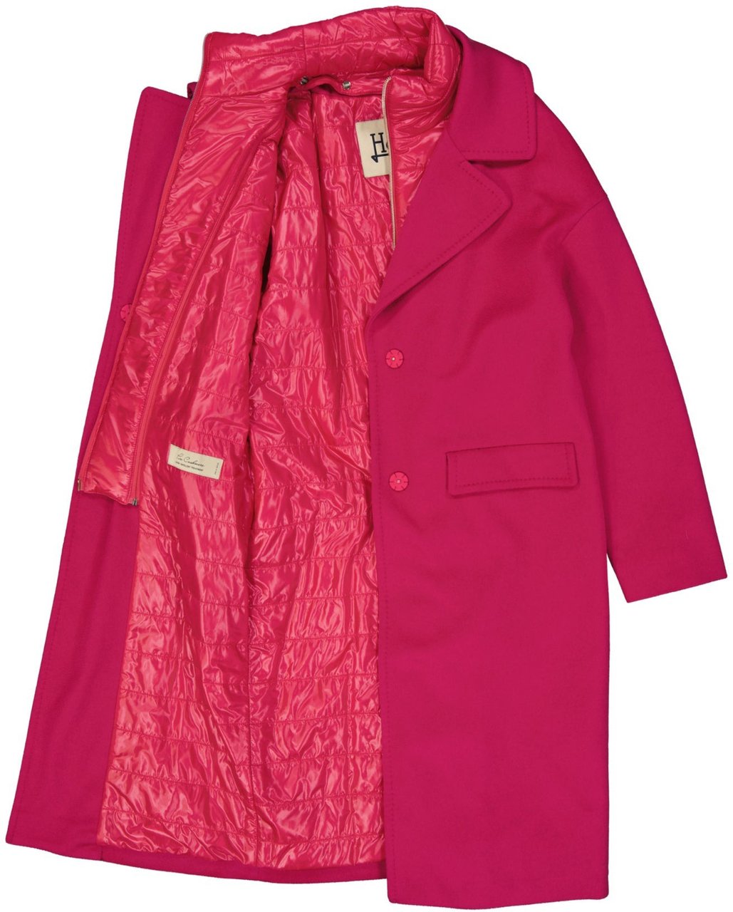 Herno HERNO Cashmere Coat Roze