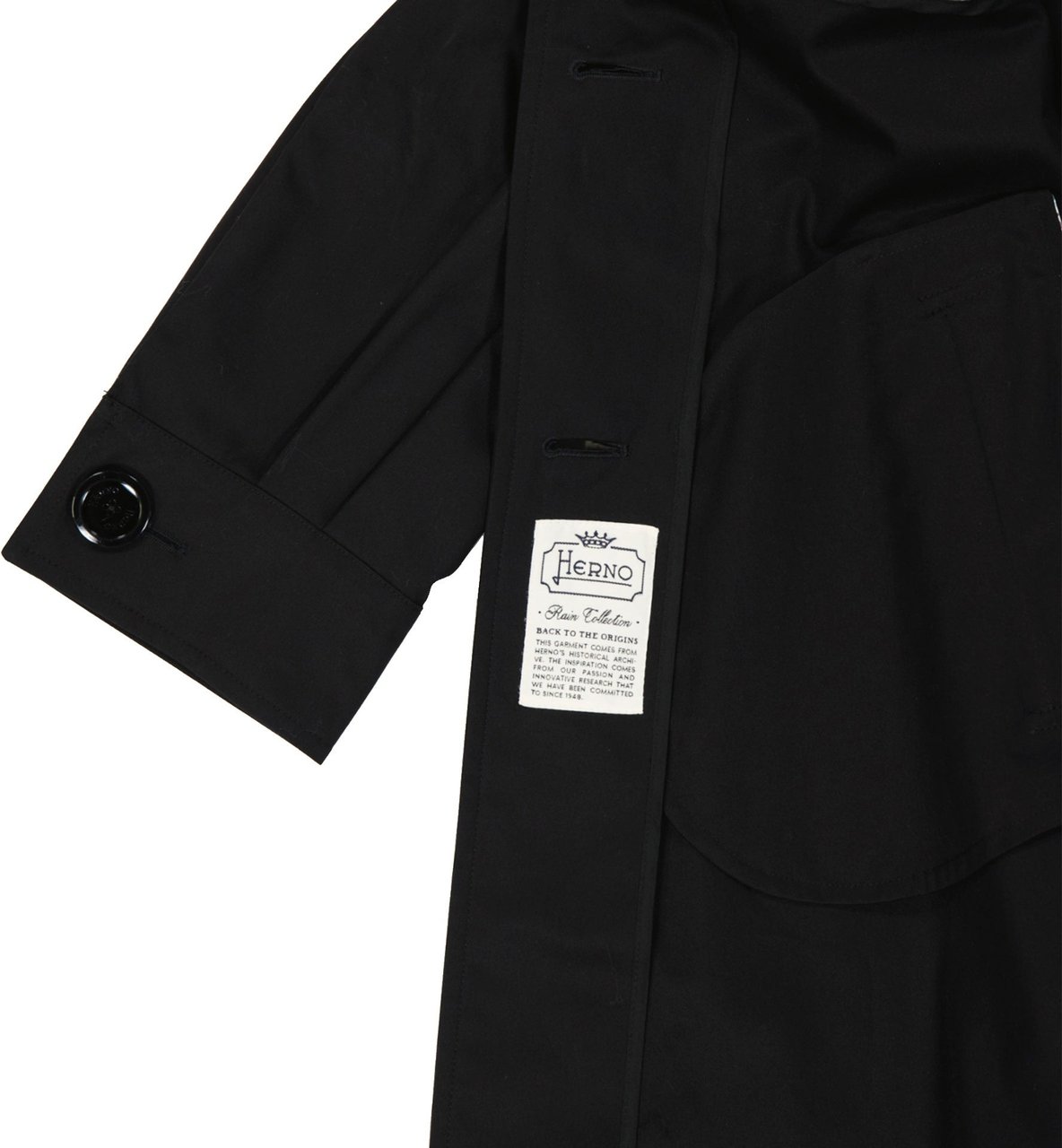 Herno Herno Cotton parka Zwart
