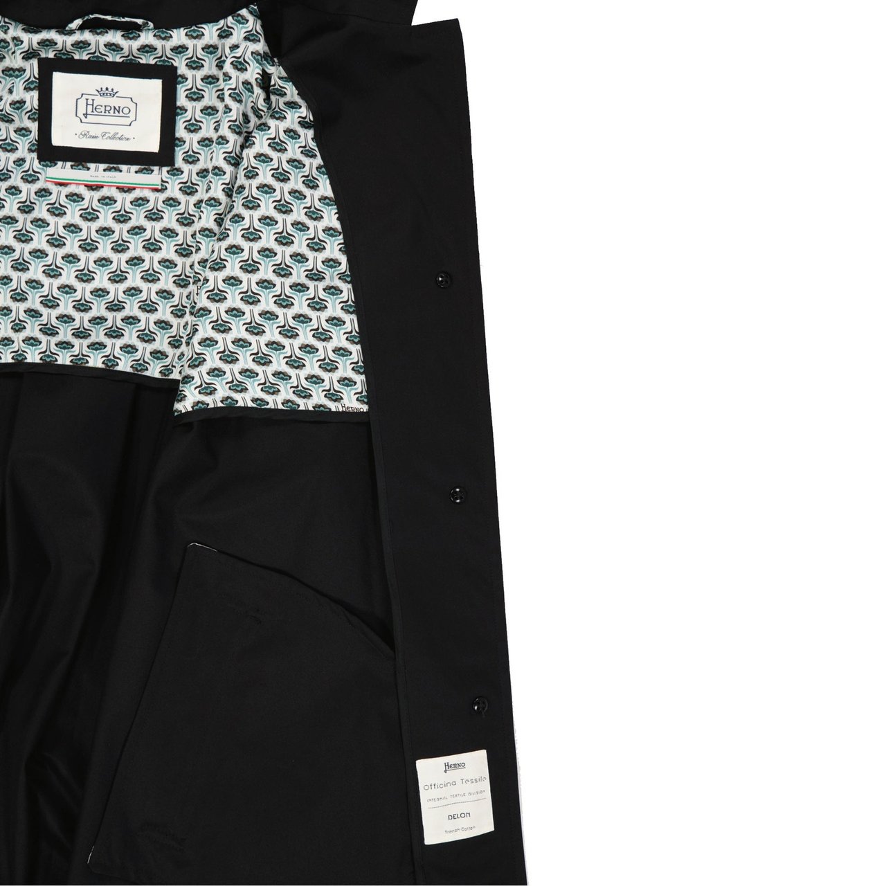 Herno Herno Cotton parka Zwart
