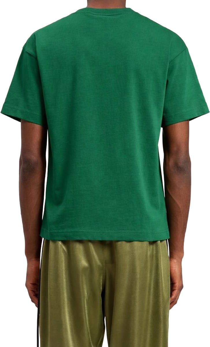 Palm Angels Basic Green T-shirt Groen