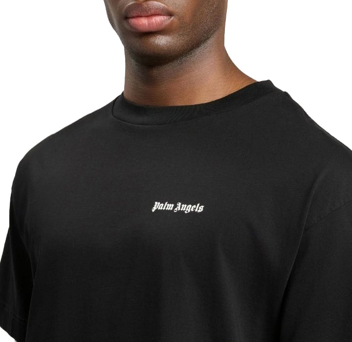 Palm Angels Basic T-shirt Black Zwart
