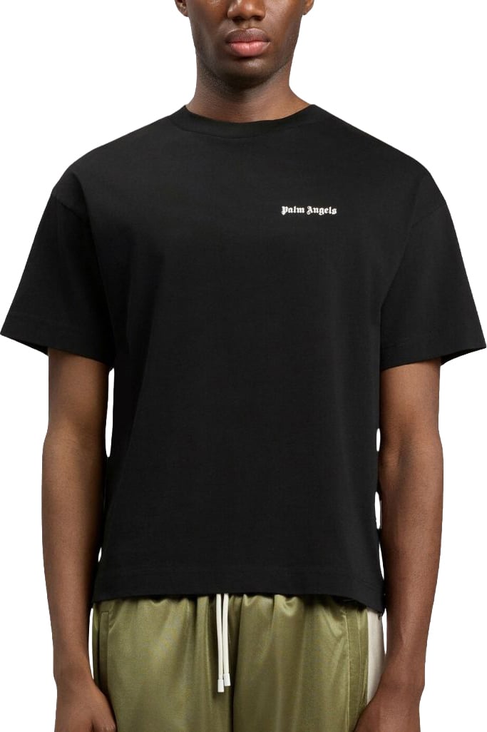 Palm Angels Basic T-shirt Black Zwart