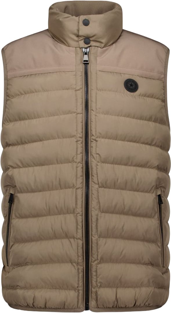 Airforce Padded Bodywarmer Walnut Taupe