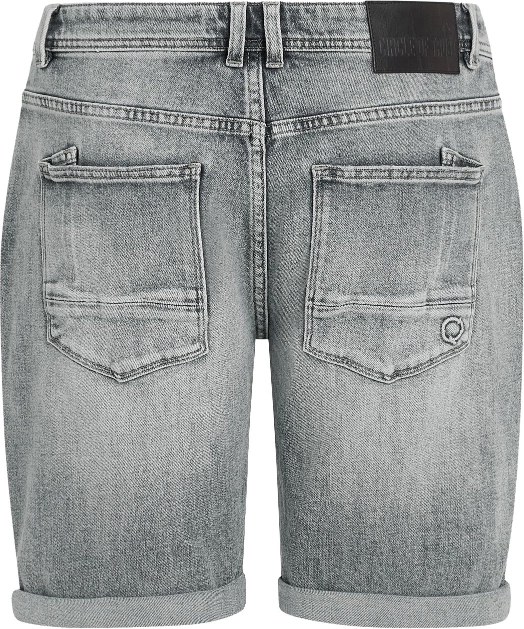 Circle of Trust Connor Dnm Short Carbon Grey Grijs