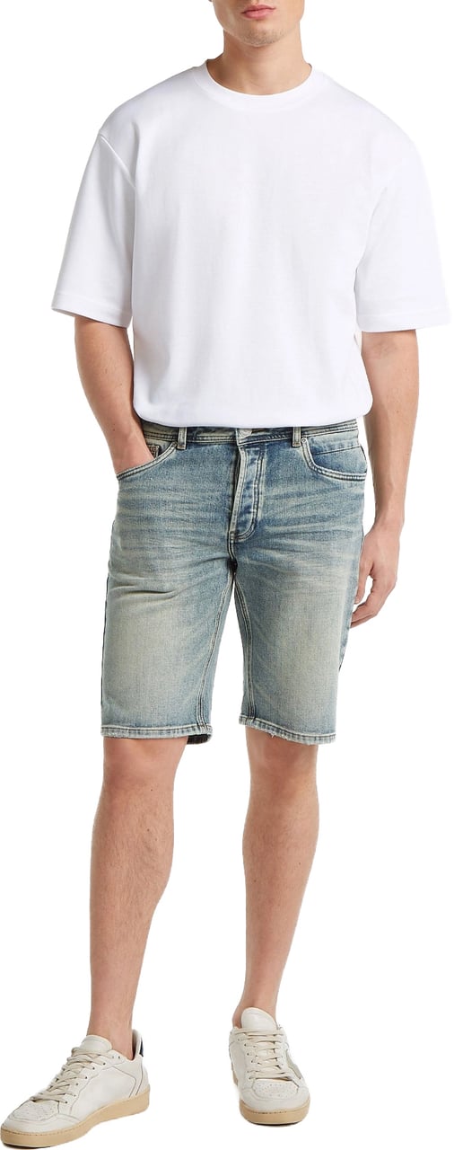 Circle of Trust Connor Short Dnm Misty Indigo Blauw