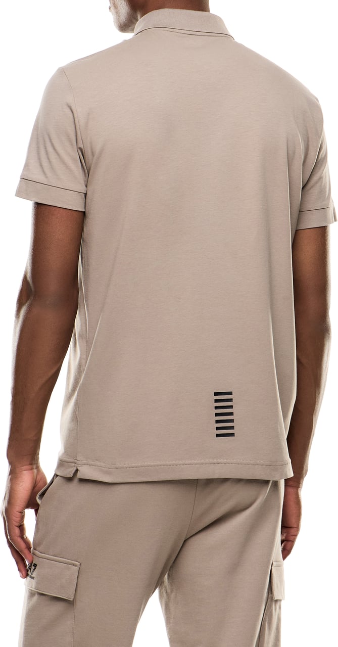 EA7 Polo Shirt Roasted Cashew Taupe