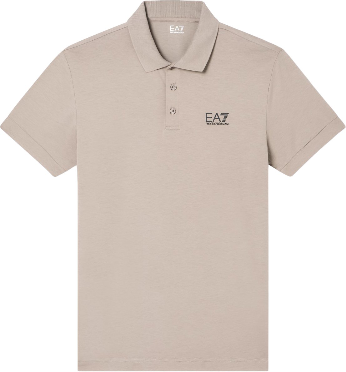 EA7 Polo Shirt Roasted Cashew Taupe