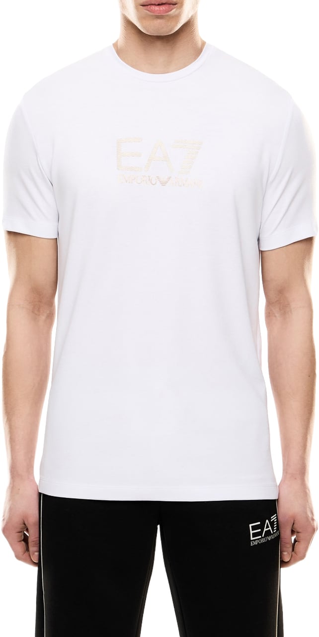 EA7 T-shirt White Wit