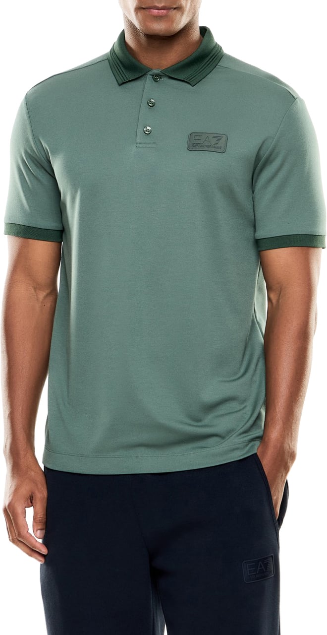 EA7 Polo Shirt Cilantro Groen